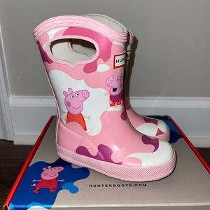 HUNTER X Peppa Pig Rain Boots ☔️ 🐷